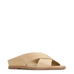 Online EOS Footwear HIGH LEATHER SLIDE SANDALS