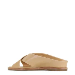 Online EOS Footwear HIGH LEATHER SLIDE SANDALS