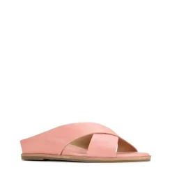 Online EOS Footwear HIGH LEATHER SLIDE SANDALS