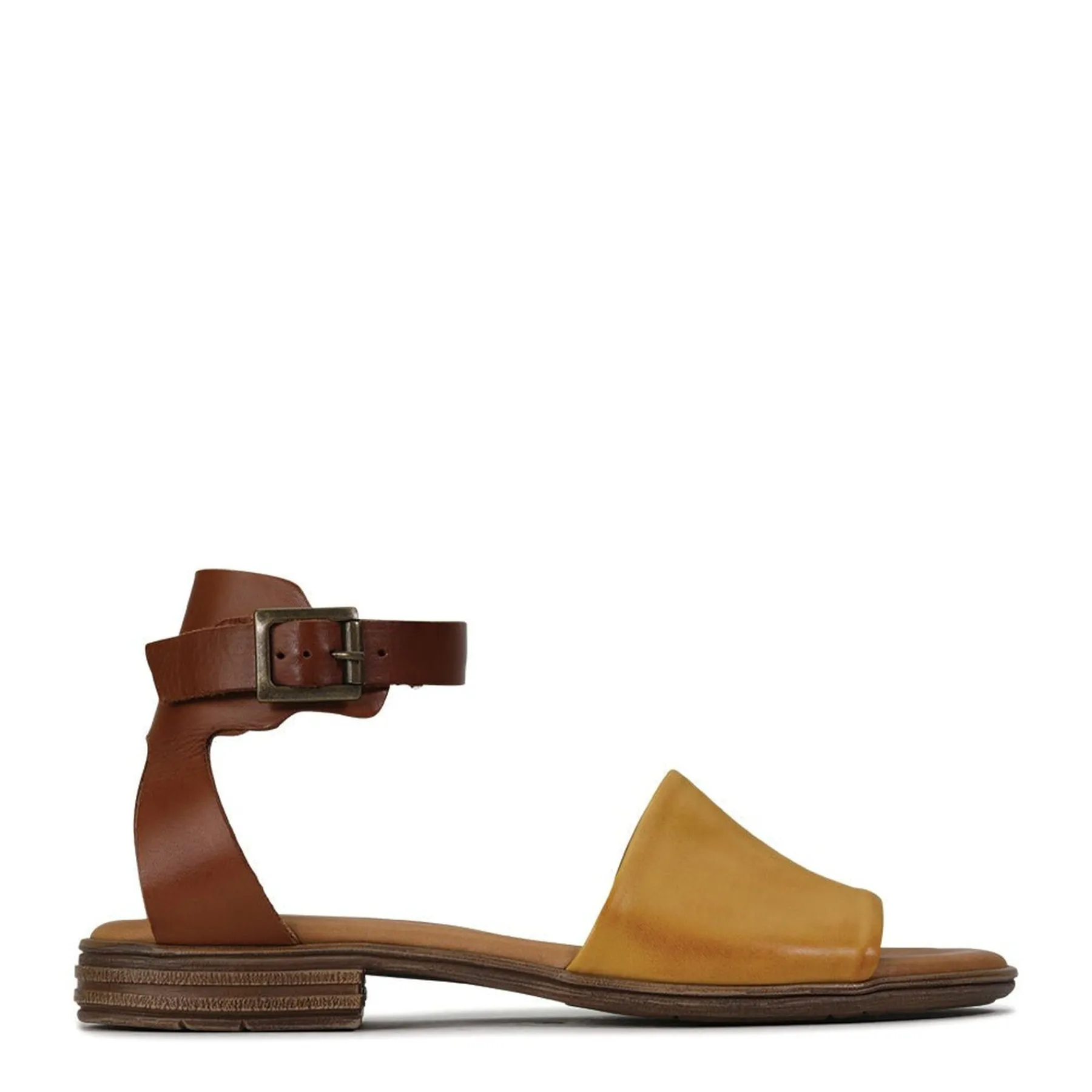 Shop EOS Footwear ILOS ANKLE STRAP. LEATHER SANDALS