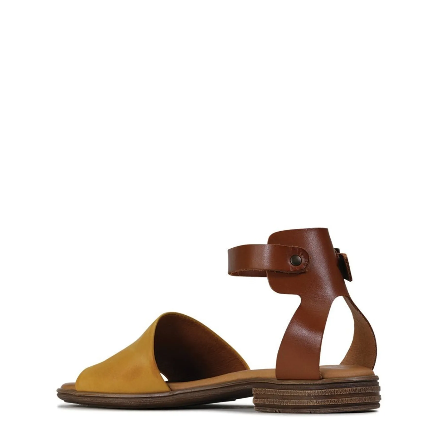 Shop EOS Footwear ILOS ANKLE STRAP. LEATHER SANDALS
