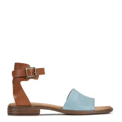 Shop EOS Footwear ILOS ANKLE STRAP. LEATHER SANDALS