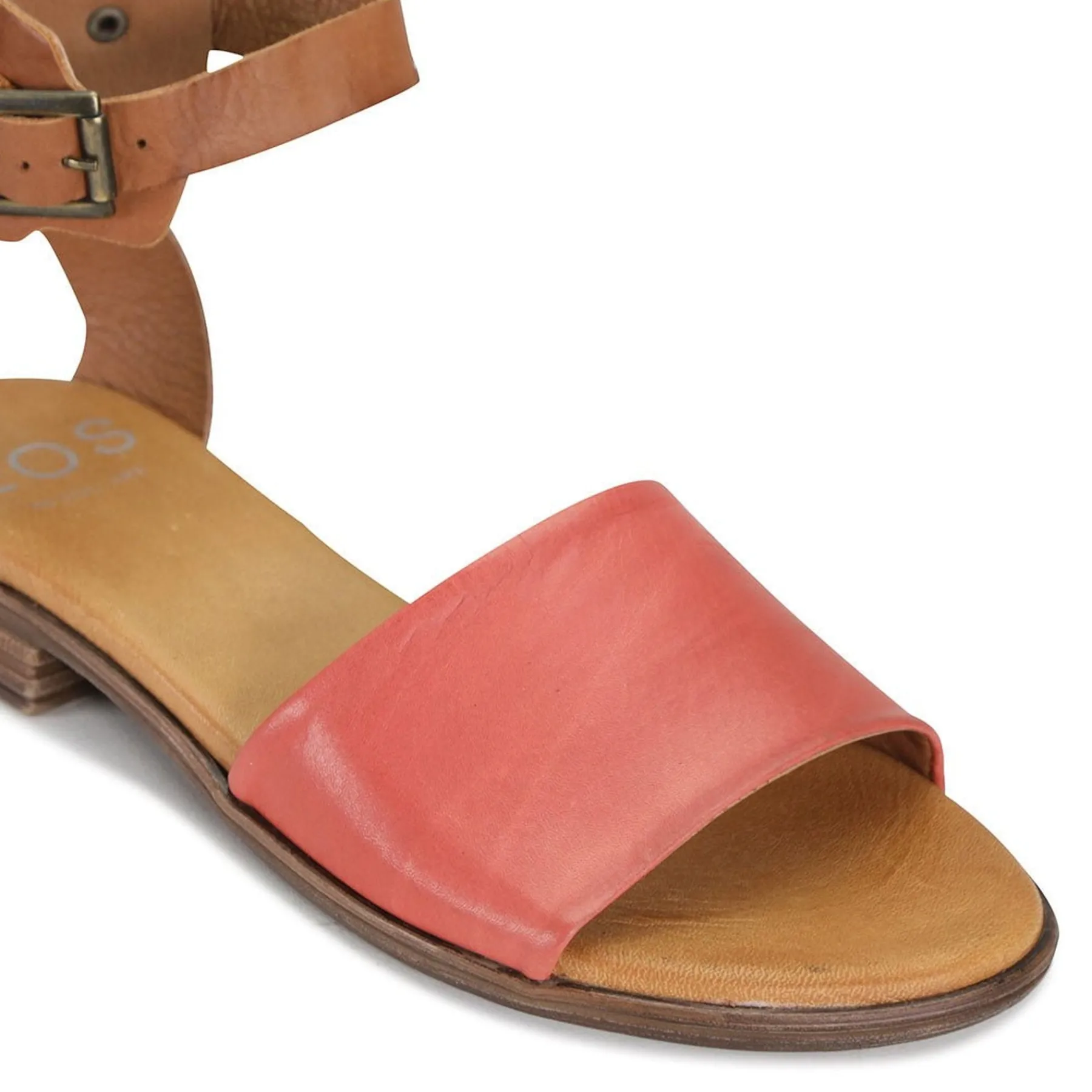 Shop EOS Footwear ILOS ANKLE STRAP. LEATHER SANDALS