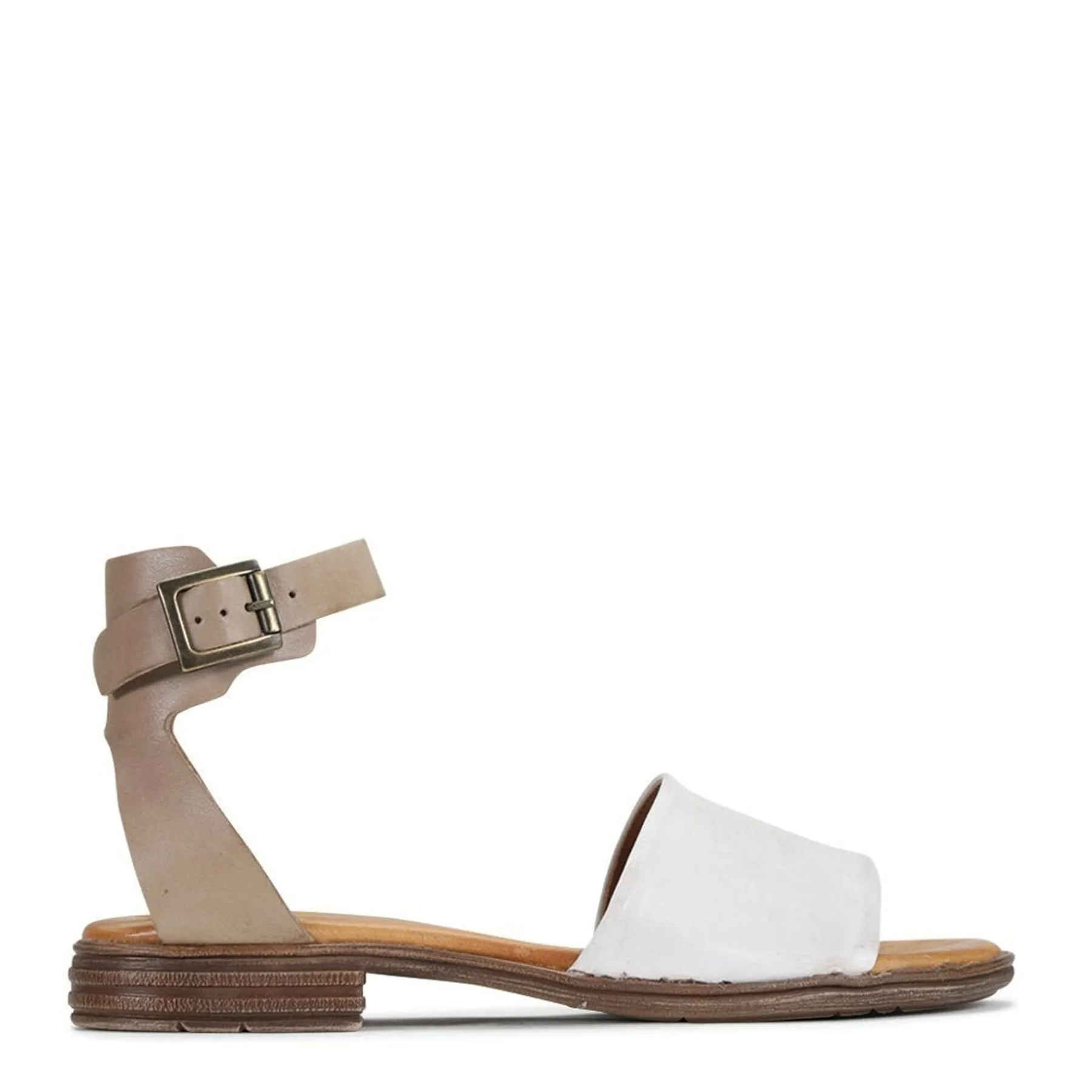 Shop EOS Footwear ILOS ANKLE STRAP. LEATHER SANDALS