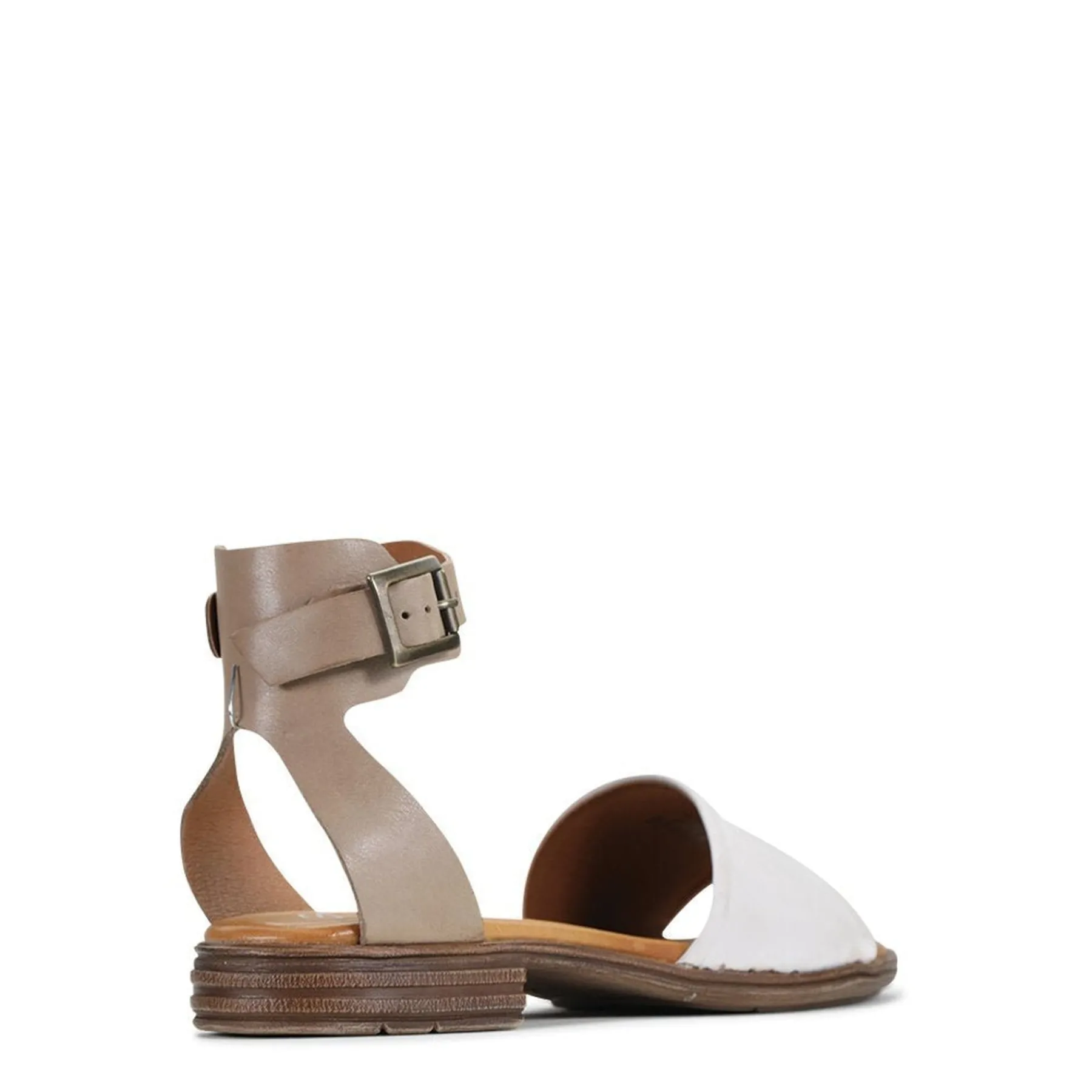 Shop EOS Footwear ILOS ANKLE STRAP. LEATHER SANDALS