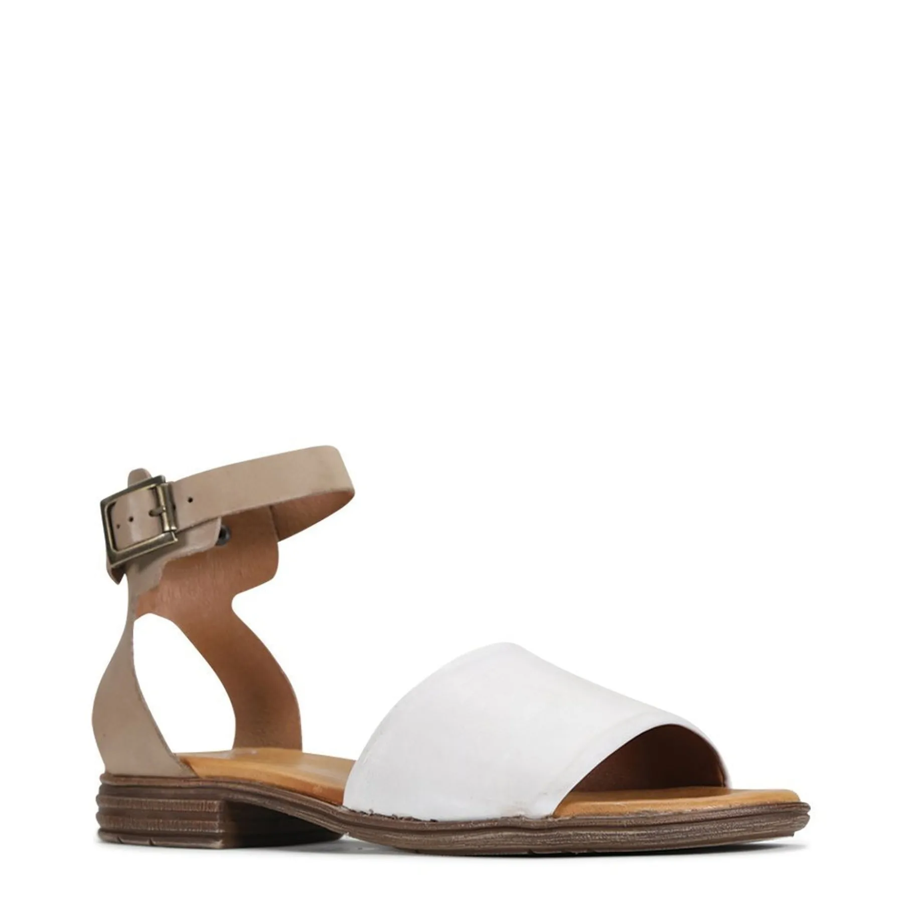Shop EOS Footwear ILOS ANKLE STRAP. LEATHER SANDALS