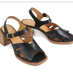 Store EOS Footwear ISA LOW HEEL SANDALS LEATHER