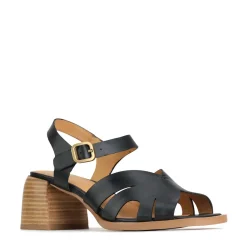 Store EOS Footwear ISA LOW HEEL SANDALS LEATHER