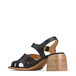 Store EOS Footwear ISA LOW HEEL SANDALS LEATHER