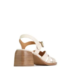 Store EOS Footwear ISA LOW HEEL SANDALS LEATHER