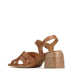 Store EOS Footwear ISA LOW HEEL SANDALS LEATHER