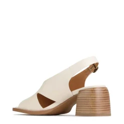 Clearance EOS Footwear ISADORA LEATHER BLOCK HEEL SANDALS