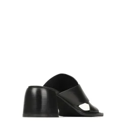 Outlet EOS Footwear ISO LEATHER BLOCK HEEL SANDALS
