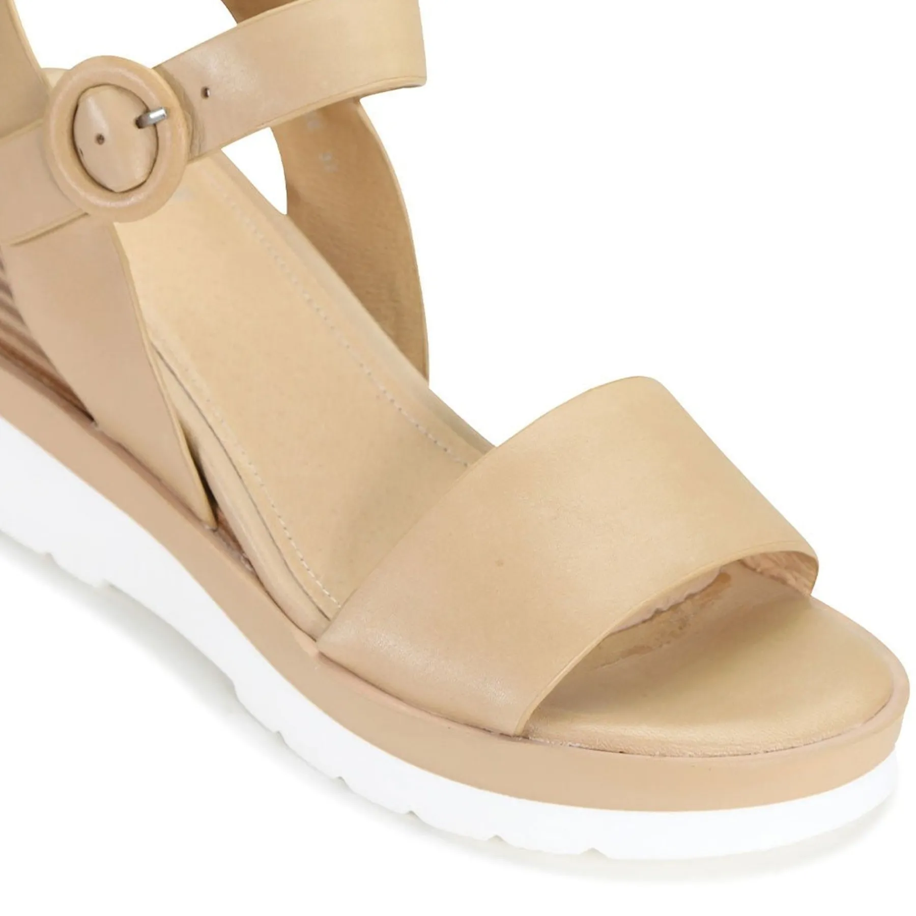 Best Sale EOS Footwear JADON WEDGE SANDALS LEATHER