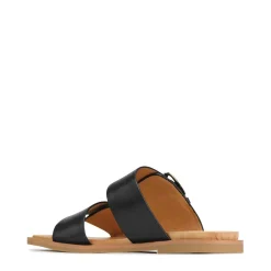 Store EOS Footwear JETT DOUBLE STRAP SLIDE SANDALS LEATHER