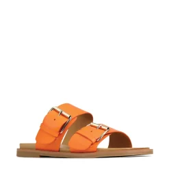 Store EOS Footwear JETT DOUBLE STRAP SLIDE SANDALS LEATHER