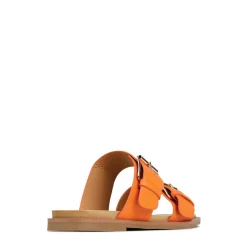 Store EOS Footwear JETT DOUBLE STRAP SLIDE SANDALS LEATHER