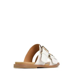 Store EOS Footwear JETT DOUBLE STRAP SLIDE SANDALS LEATHER