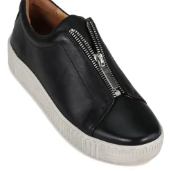 Shop EOS Footwear JOYA CHUNKY ZIPPER SNEAKERS LEATHER