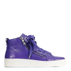 Online EOS Footwear JOYOUS ARCHIVE LEATHER ZIP SNEAKER