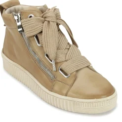 Online EOS Footwear JOYOUS ARCHIVE LEATHER ZIP SNEAKER