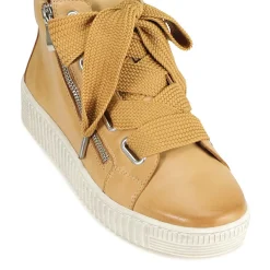 Online EOS Footwear JOYOUS ARCHIVE LEATHER ZIP SNEAKER