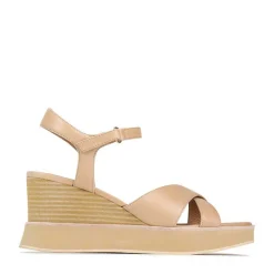Fashion EOS Footwear JUN LEATHER WEDGE SANDALS