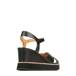 Fashion EOS Footwear JUN LEATHER WEDGE SANDALS