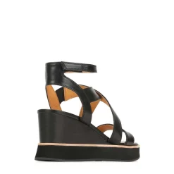 Cheap EOS Footwear JUNI LEATHER STRAPPY WEDGE SANDALS