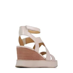 Cheap EOS Footwear JUNI LEATHER STRAPPY WEDGE SANDALS