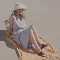 Best EOS Footwear KAIA SLIDE SANDALS LEATHER