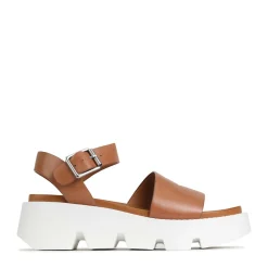 Flash Sale EOS Footwear KAILA ANKLE STRAP WEDGE SANDALS LEATHER