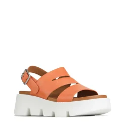 Best EOS Footwear KAILI PLATFORM WEDGE SANDALS LEATHER