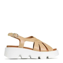 Best Sale EOS Footwear KAILYN PLATFORM ANKLE STRAP SANDALS LEATHER