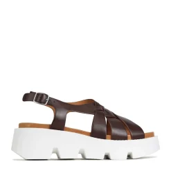 Best Sale EOS Footwear KAILYN PLATFORM ANKLE STRAP SANDALS LEATHER