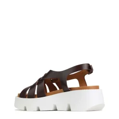 Best Sale EOS Footwear KAILYN PLATFORM ANKLE STRAP SANDALS LEATHER