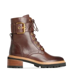 Fashion EOS Footwear LINE LACE UP BOOTS LEATHER