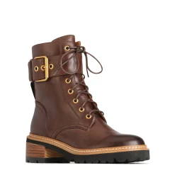 Fashion EOS Footwear LINE LACE UP BOOTS LEATHER