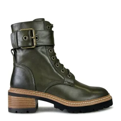 Fashion EOS Footwear LINE LACE UP BOOTS LEATHER