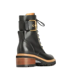 Fashion EOS Footwear LINE LACE UP BOOTS LEATHER