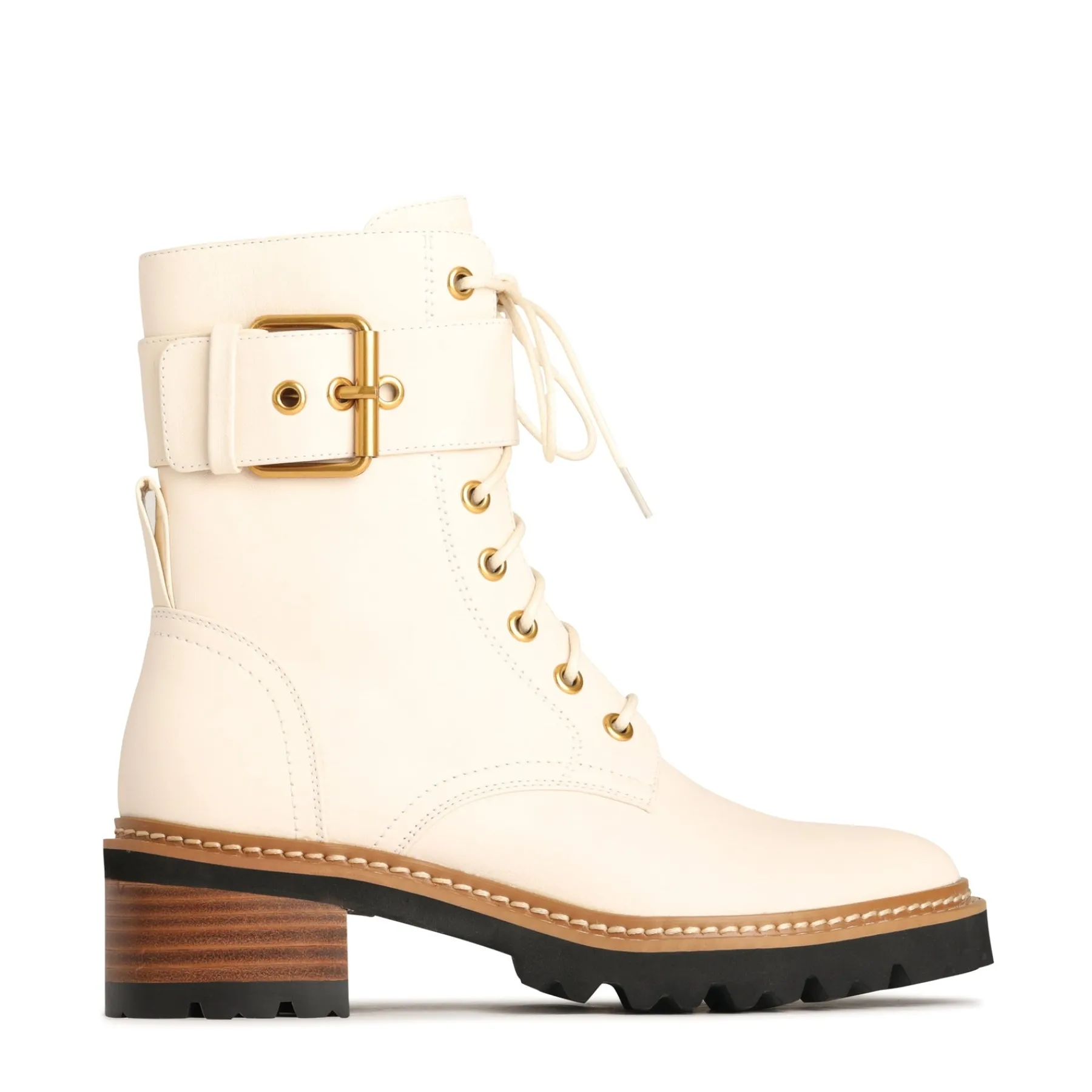 Fashion EOS Footwear LINE LACE UP BOOTS LEATHER