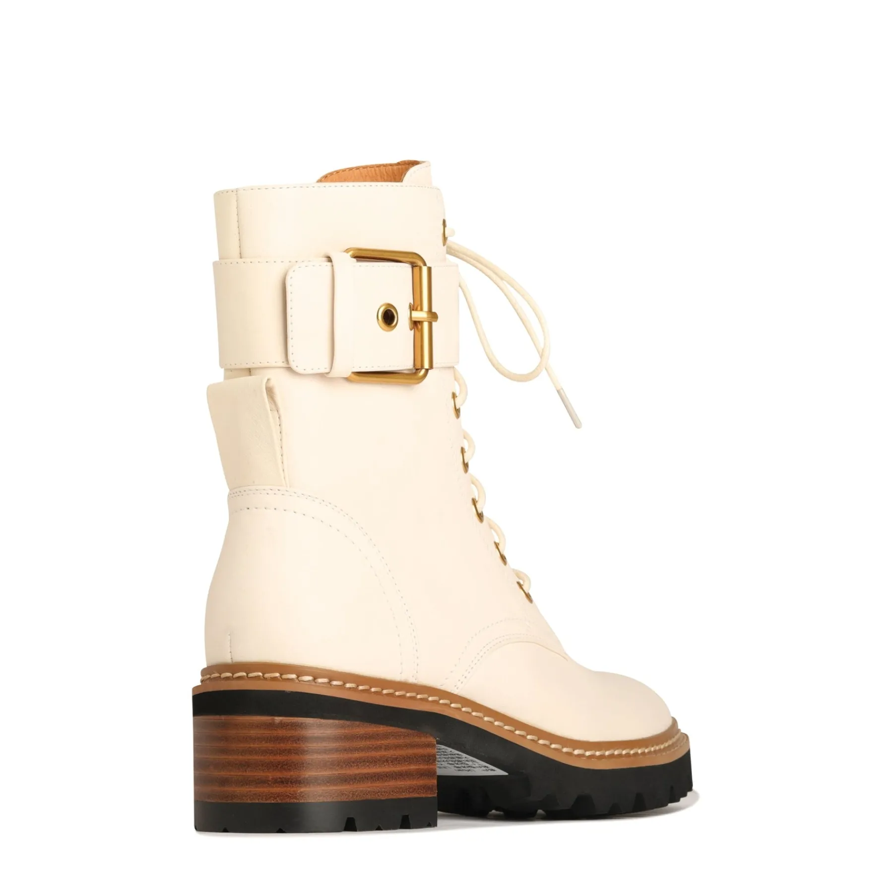 Fashion EOS Footwear LINE LACE UP BOOTS LEATHER