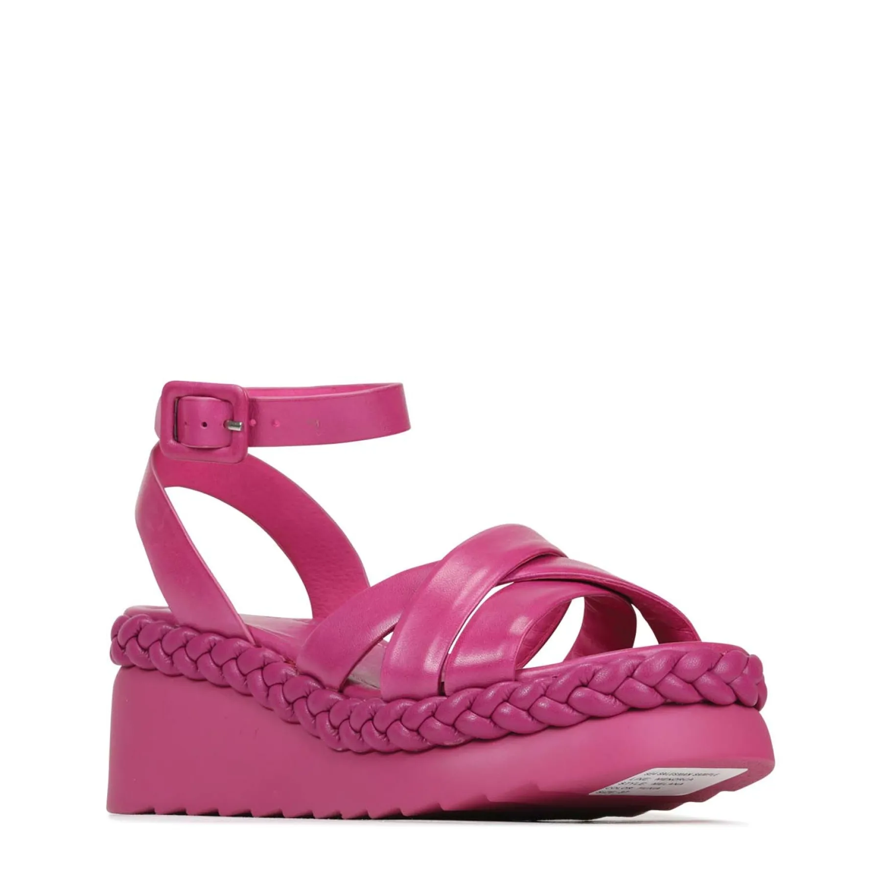 Cheap EOS Footwear MELANA LEATHER WEDGE SANDALS