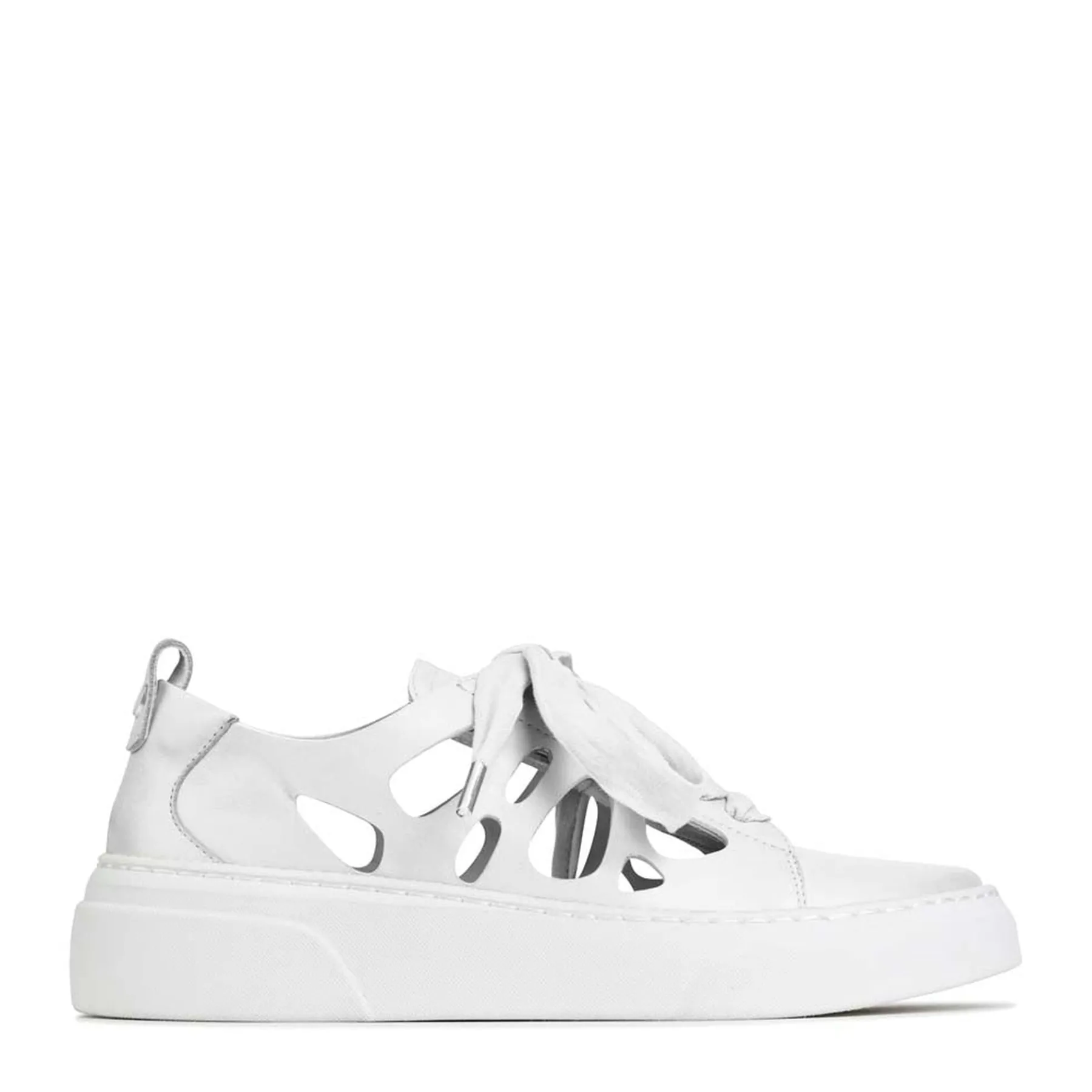 Clearance EOS Footwear MINNIE LAZER CUTOUT SNEAKERS LEATHER
