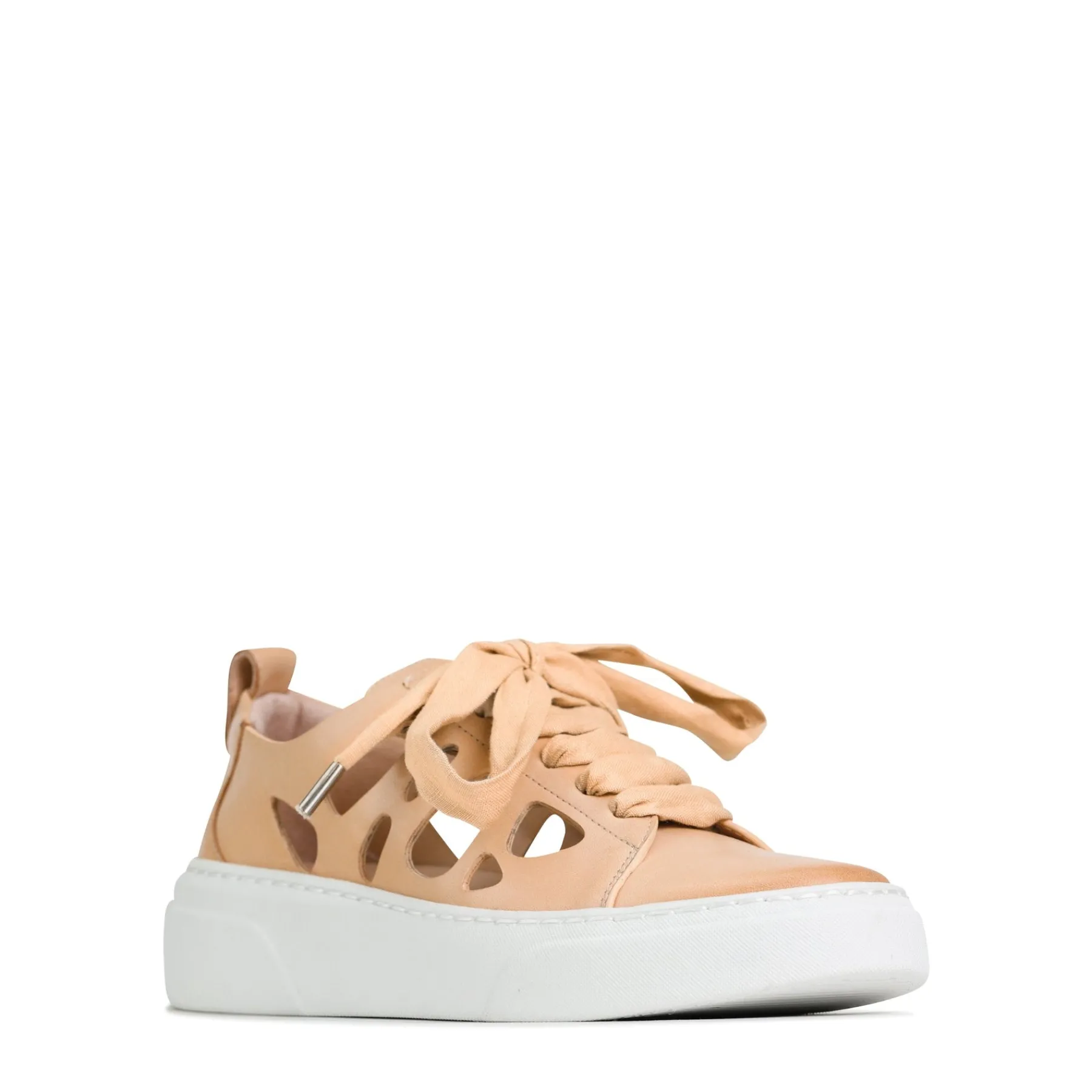 Clearance EOS Footwear MINNIE LAZER CUTOUT SNEAKERS LEATHER