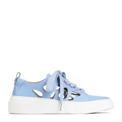 Clearance EOS Footwear MINNIE LAZER CUTOUT SNEAKERS LEATHER