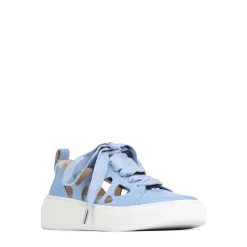 Clearance EOS Footwear MINNIE LAZER CUTOUT SNEAKERS LEATHER