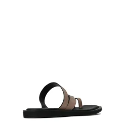 Outlet EOS Footwear MIRA LEATHER SQUARE TOE SANDALS