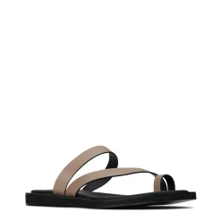 Outlet EOS Footwear MIRA LEATHER SQUARE TOE SANDALS