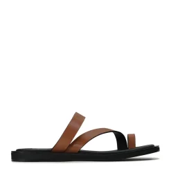 Outlet EOS Footwear MIRA LEATHER SQUARE TOE SANDALS